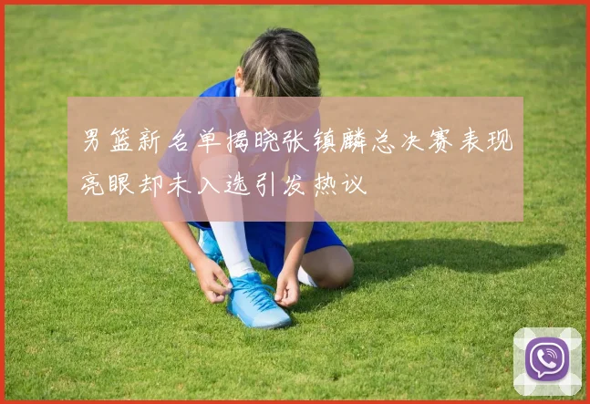 男篮新名单揭晓张镇麟总决赛表现亮眼却未入选引发热议